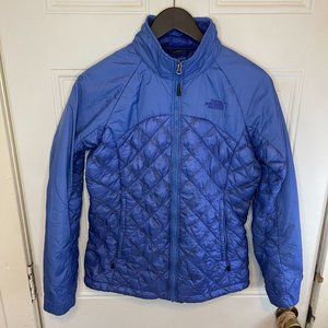 The North Face Puffer Thermoball Winter Coat Jacket Purple Womens Size Small